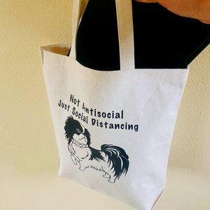 Beige Tote, Quarantine and Reopening Bag